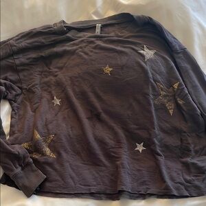 Star Patterned Sweatshirt